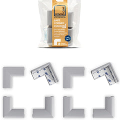 Roving Cove Slimfit corner protector set with eight guards protects furniture edges safely.