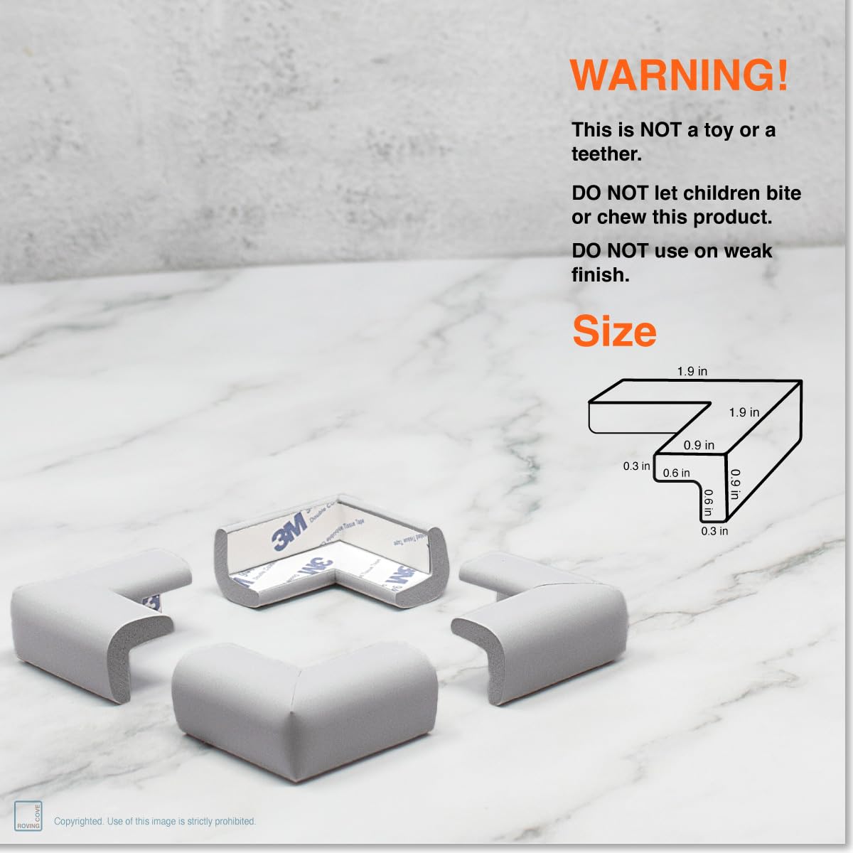 Roving Cove Slimfit foam density offers stronger edge protection.