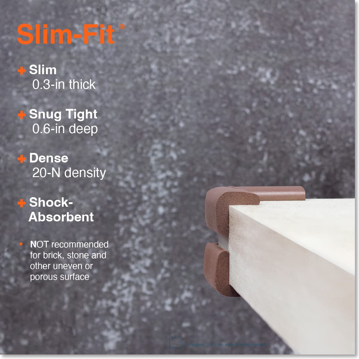 Roving Cove soft rubber foam guard cushions table edges for safe play.