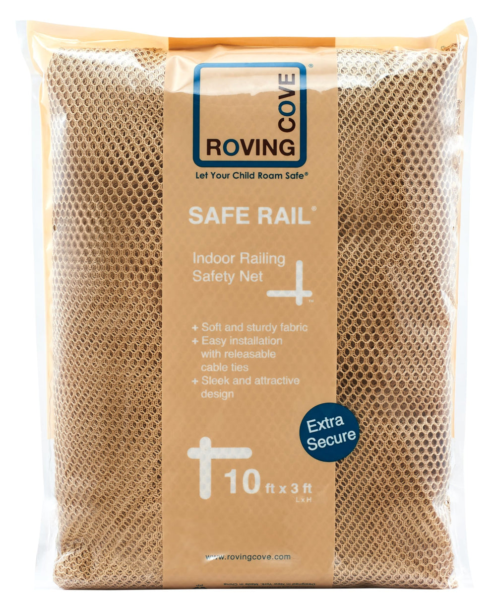 Roving Cove stair banister guard easy cleaning for busy homes