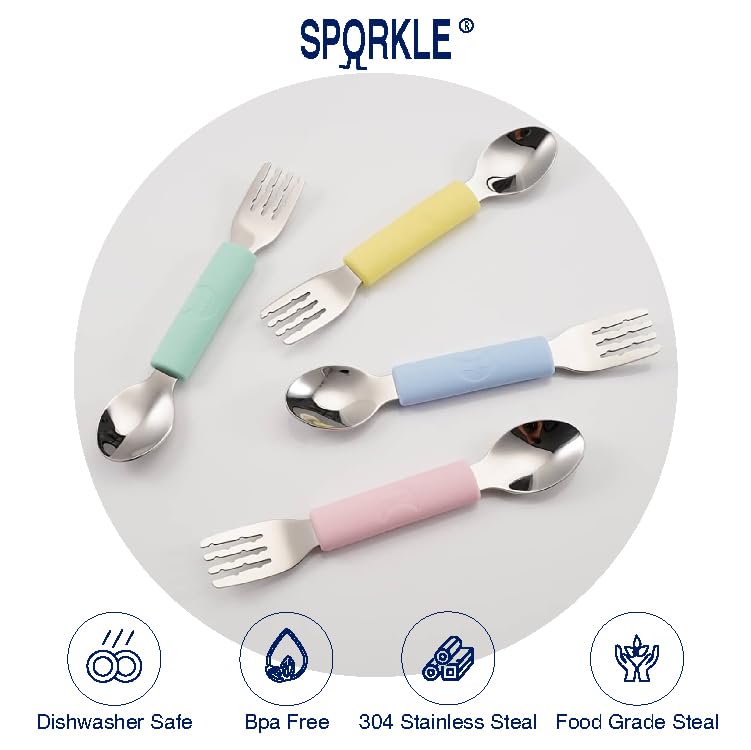 Rowers & Moon compact design fits diaper bags for on-the-go meals.