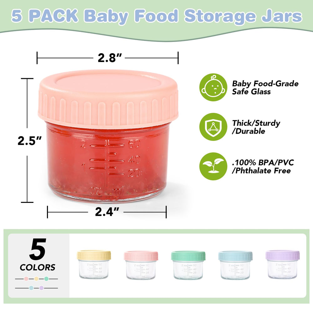 RowinsyDD jar shows 2oz graduated marks for quick portion checks.