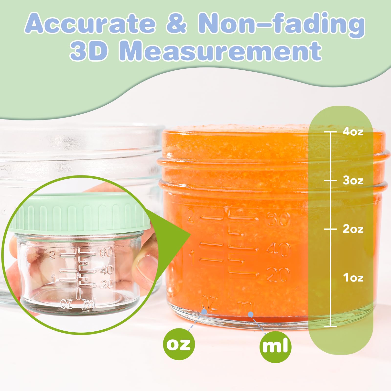 RowinsyDD stackable jar design for compact pantry storage.