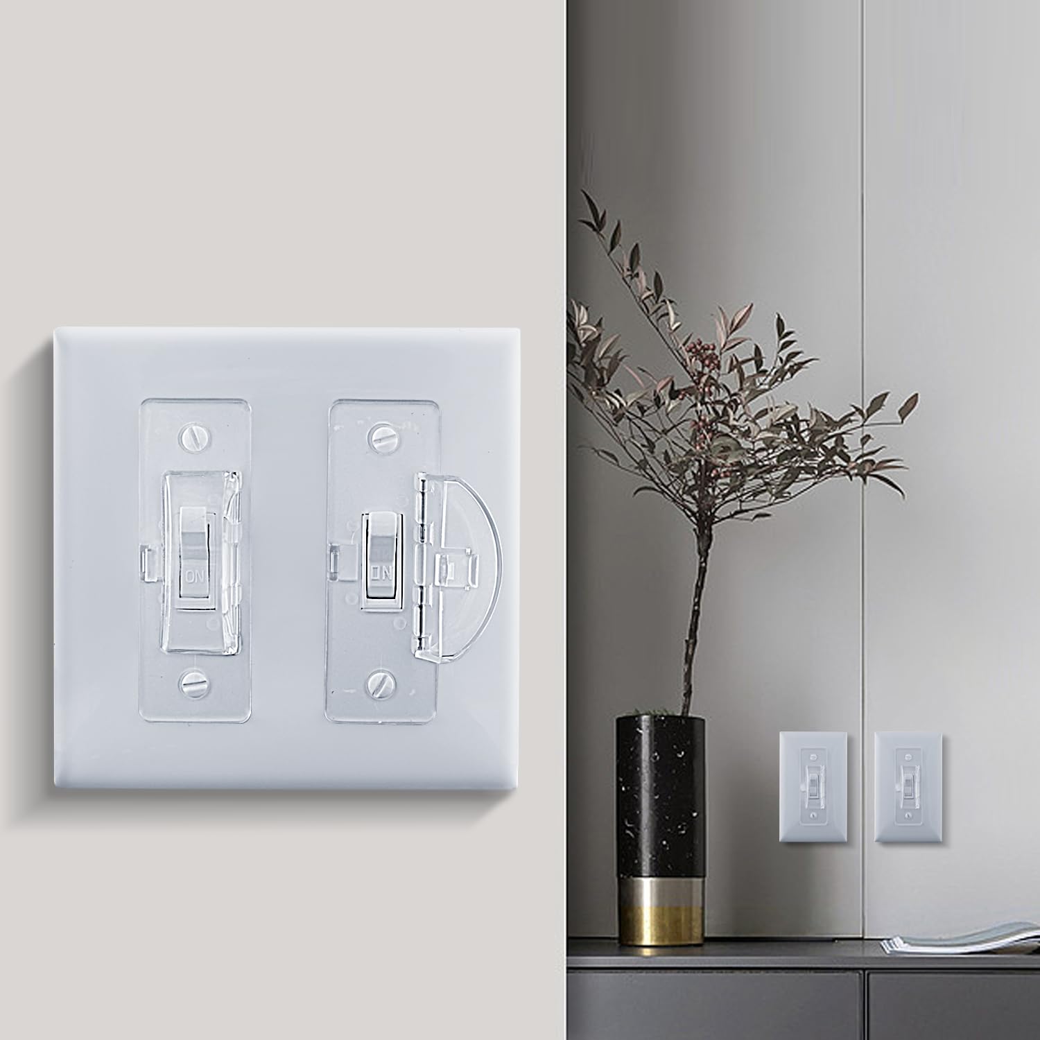 Roxiuc Indoor-outdoor compatible switch guard suitable for various settings