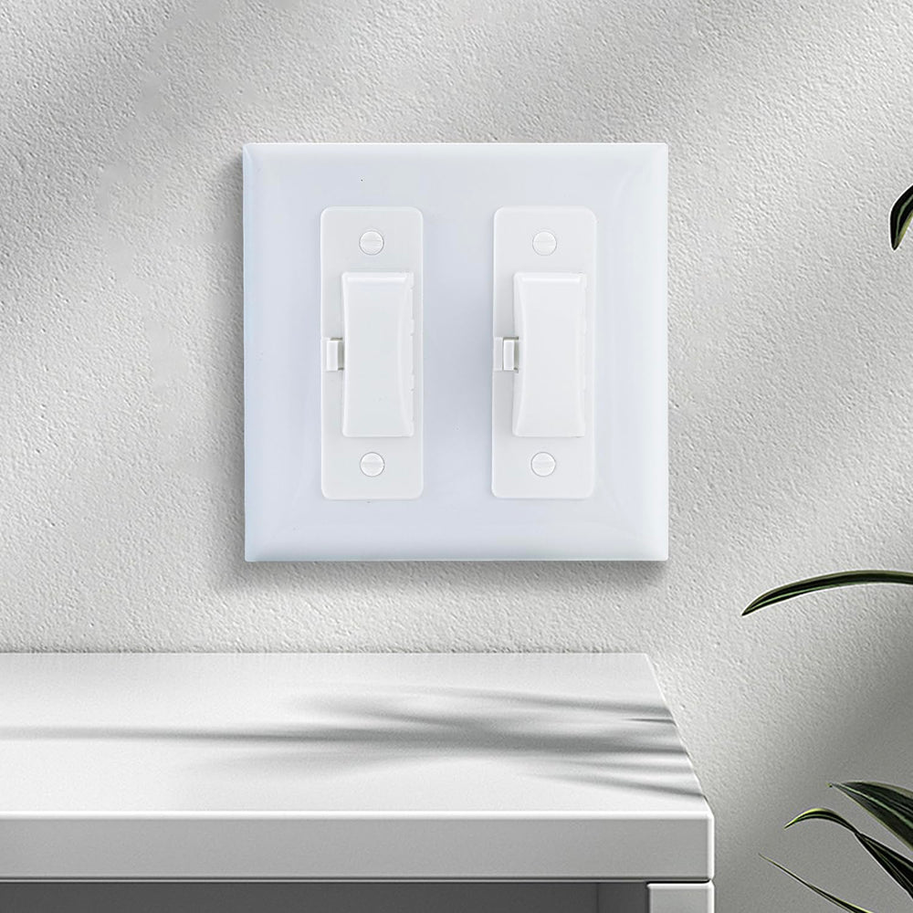 Roxiuc protection for dimmer-compatible switches keeps devices powered safely.