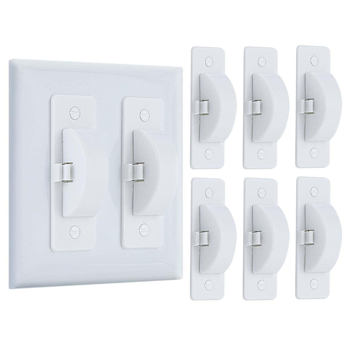 Roxiuc Switch Cover Guard closeup shows sturdy child-safe protection for home switches