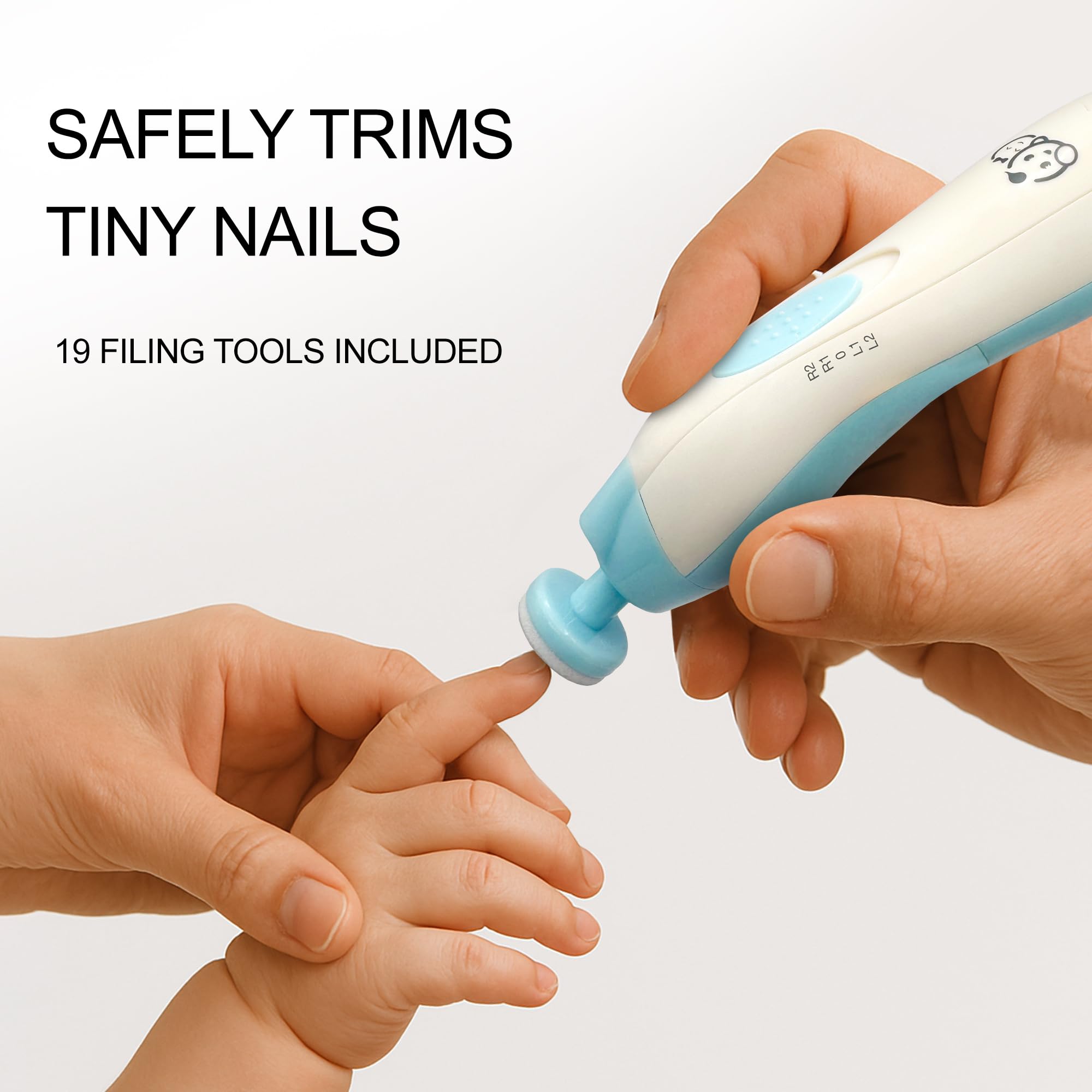 Royal Angels 21-in-1 attachments enable precise family nail care.