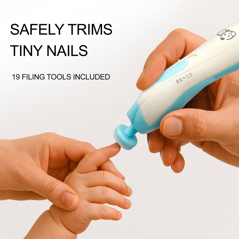 Royal Angels 21-in-1 attachments enable precise family nail care.