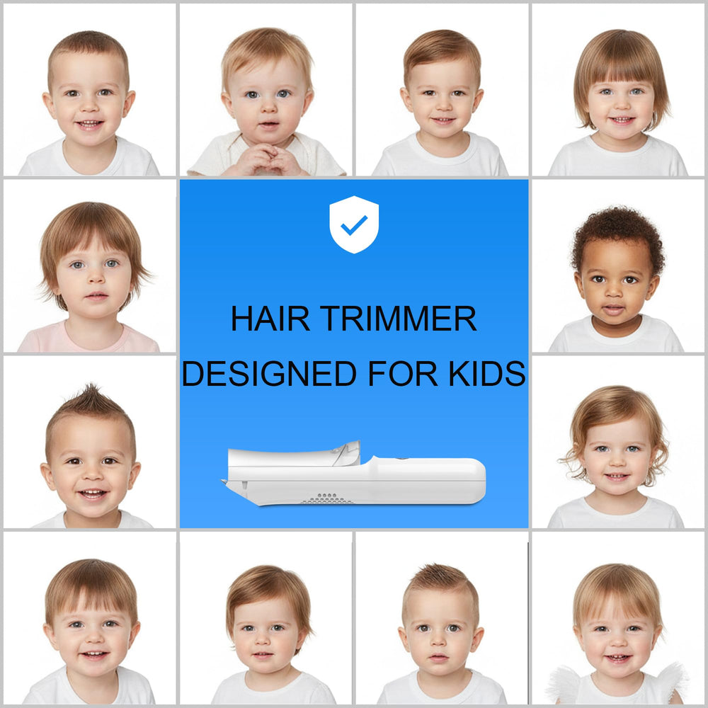 Royal Angels 5-length guide combs for versatile baby cuts.