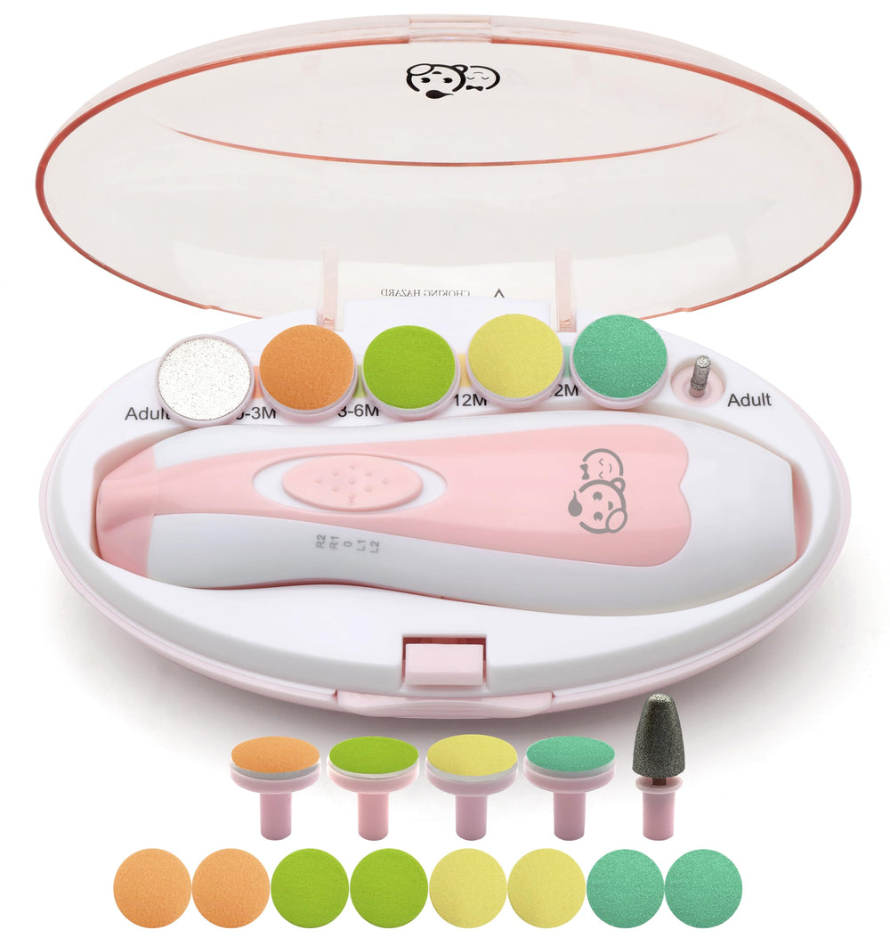 Royal Angels baby nail trimmer 21in1 case keeps all tools organized for quick grooming.