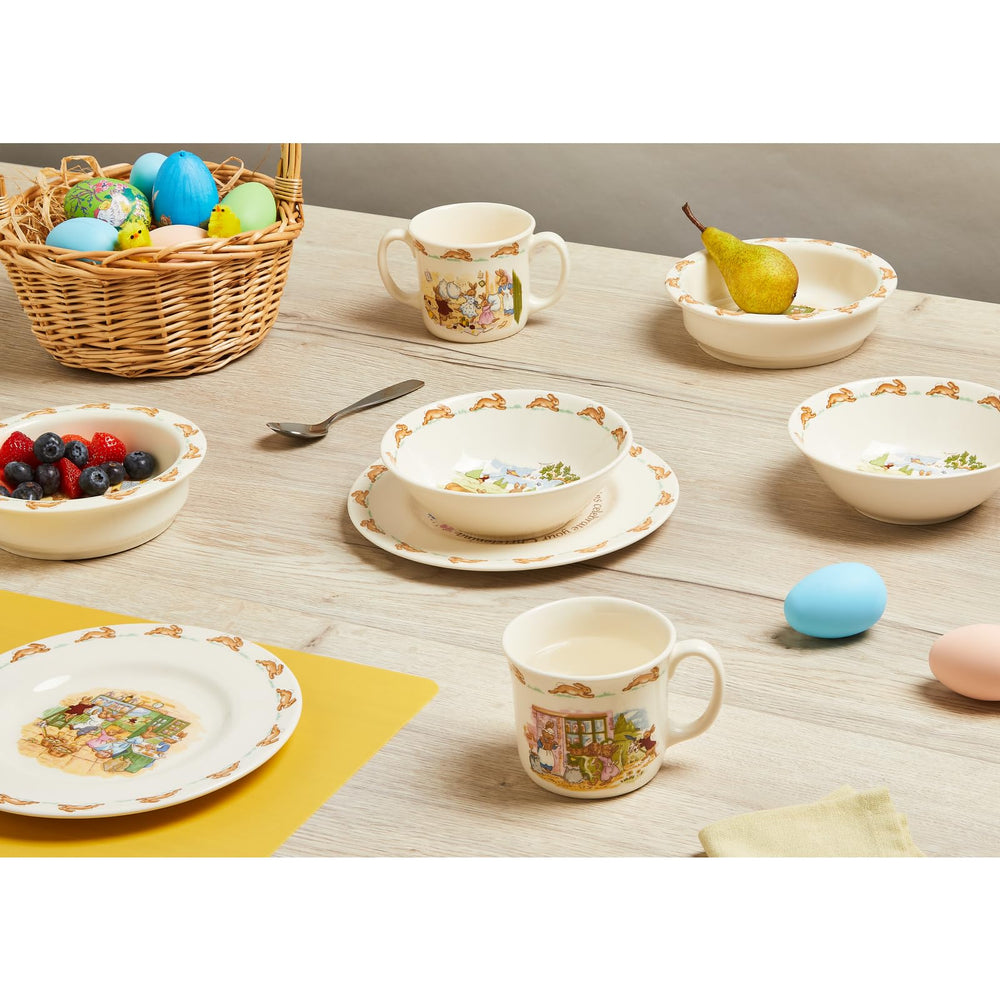 Royal Doulton Bunnykins durable earthenware, built to withstand busy family use.