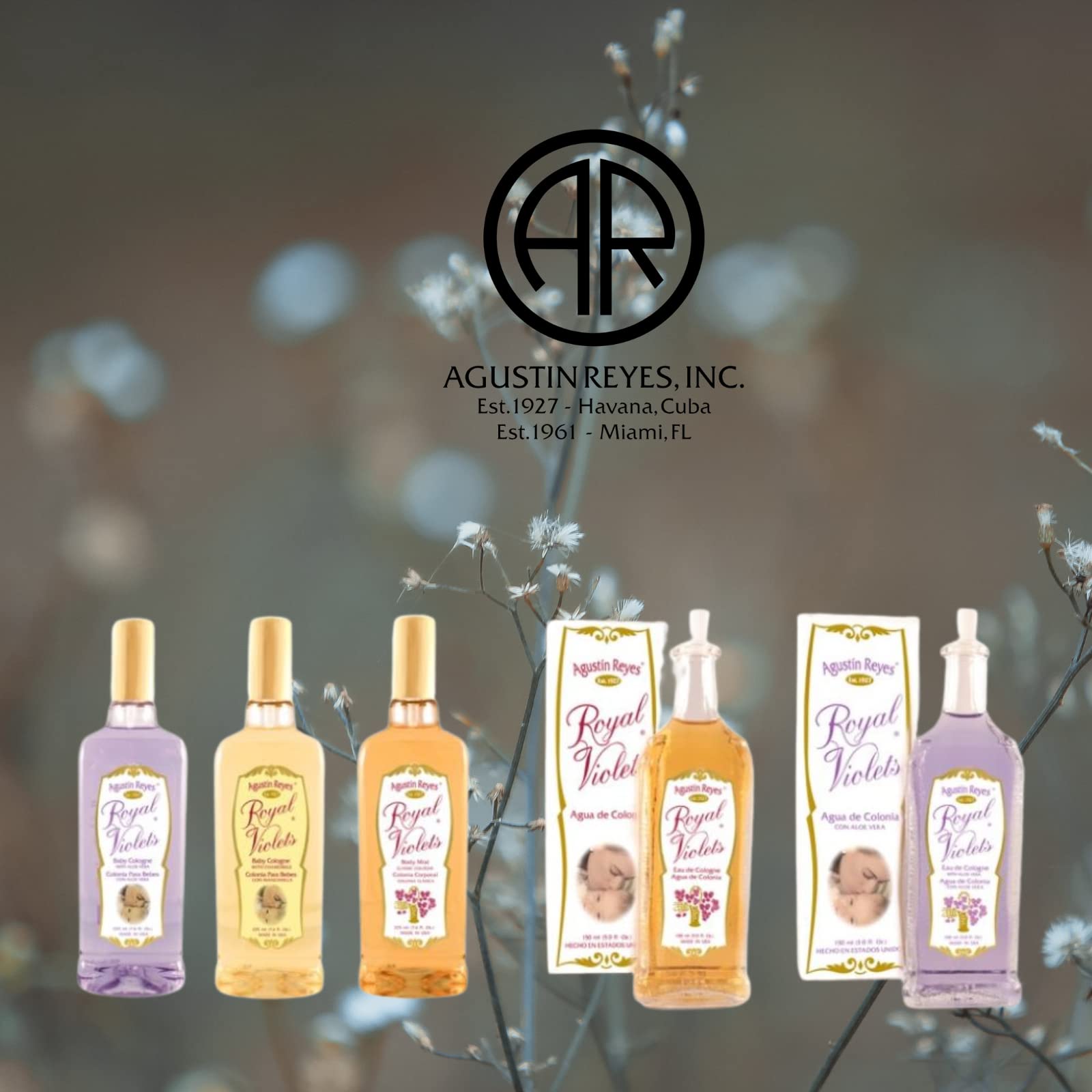 A room-scent impression from Royal Violets helps create a tranquil bedroom