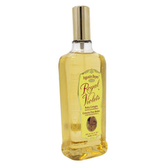 Spray of Royal Violets Baby Cologne on baby clothing for a light fragrance
