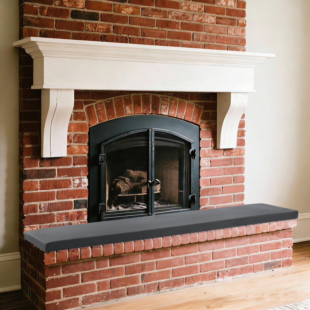 ROYALAY fireplace cushion with 2-inch thick foam for comfortable support.