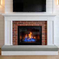 ROYALAY velvet fireplace cushion edge guard protecting family space.