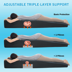 ROYALAY removable middle filling enables customized belly space for comfort.