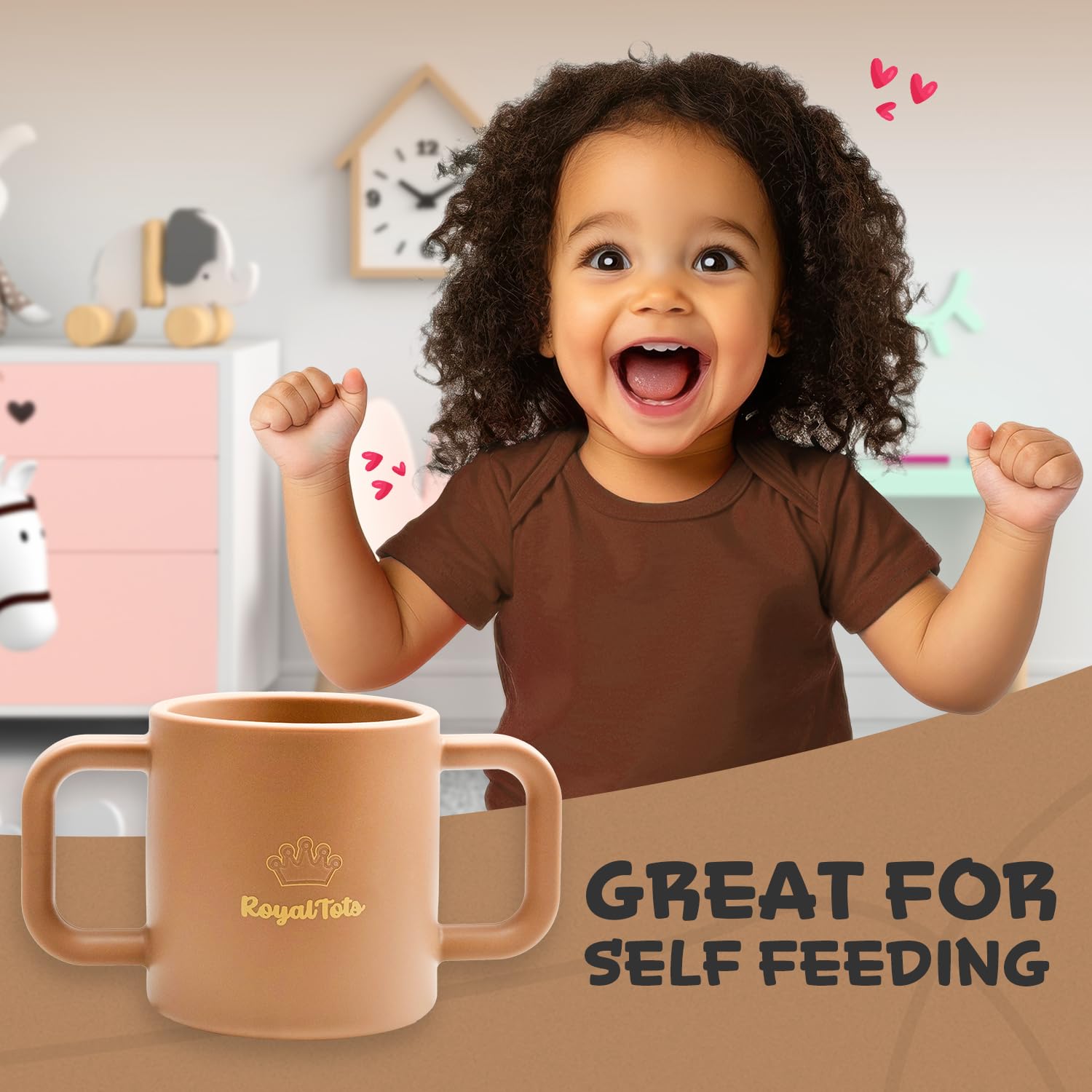 RoyalTots multi-stage design grows from 6-12 months to toddlers.