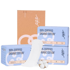 RPE Life long panty liner cover showing slim, discreet protection for daily wear