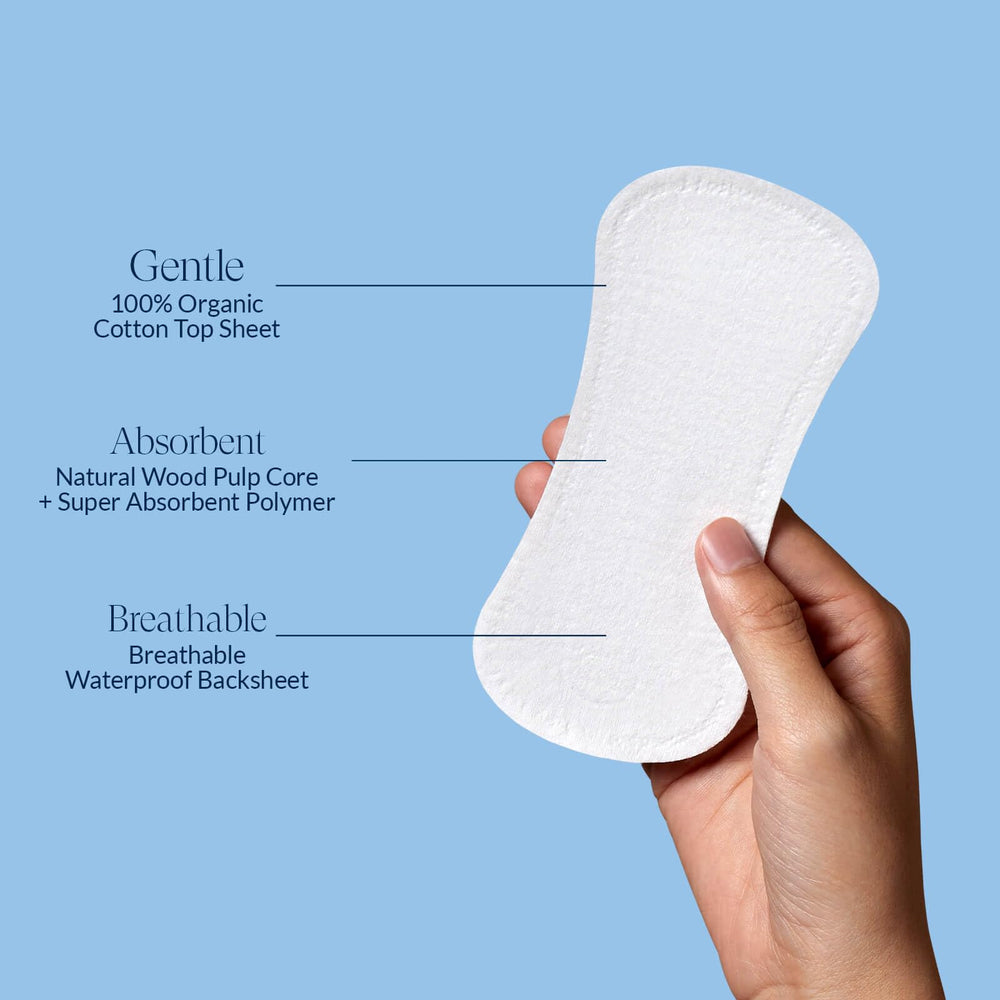 RPE Life wood pulp core provides reliable absorption while staying comfy.