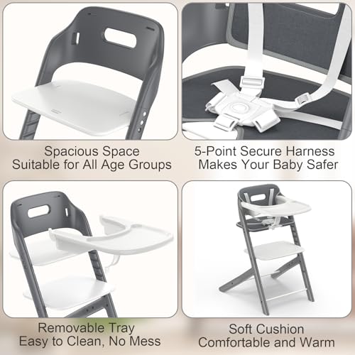 RPTGH high chair cushion adds warmth and comfort during mealtime