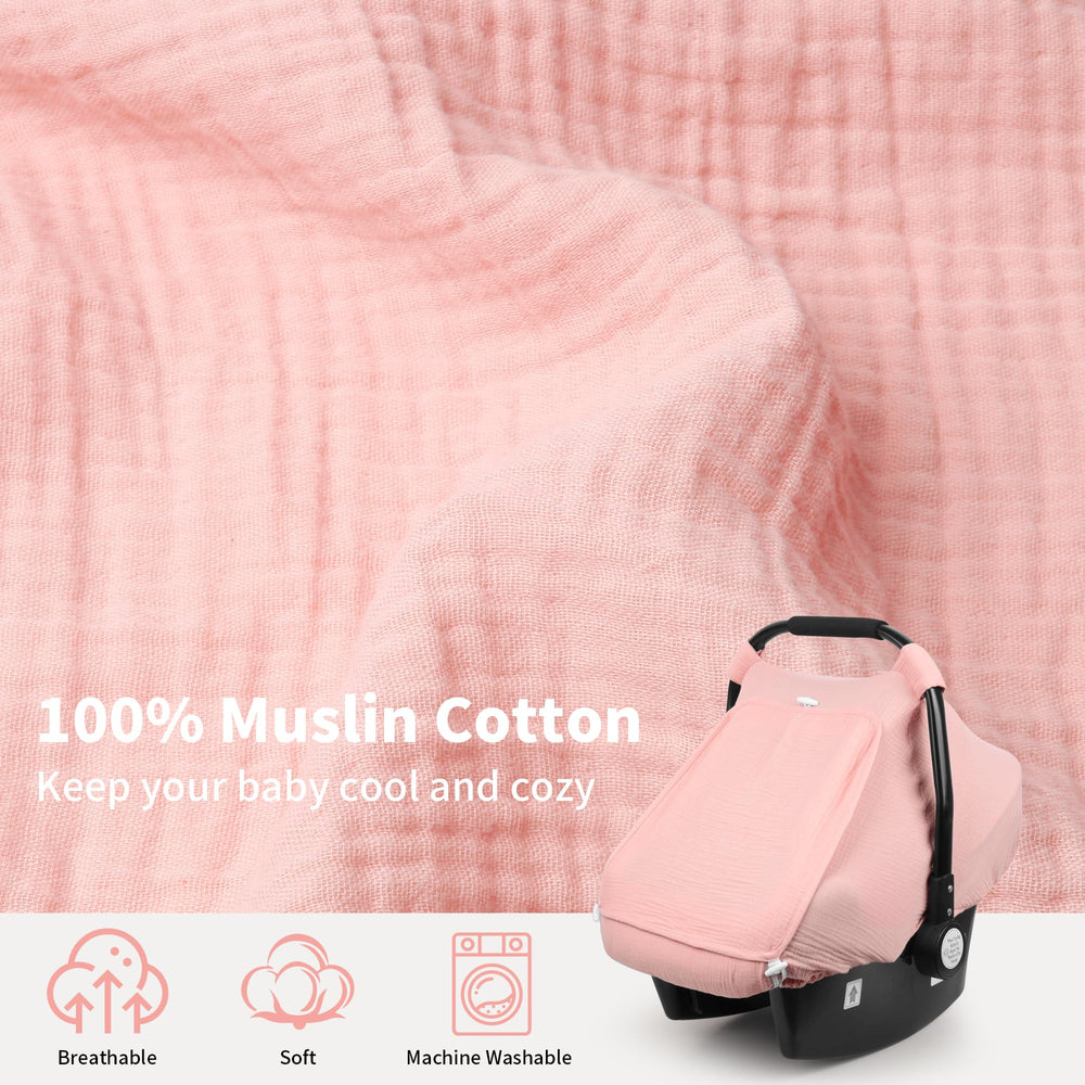 Rquite canopy with two-layer window provides privacy while keeping air flowing.