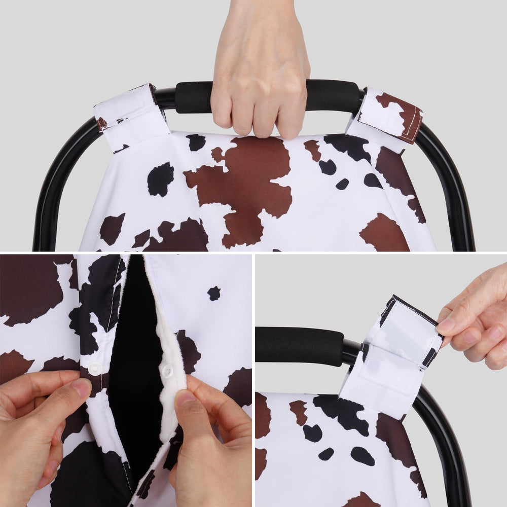 Rquite double-layer fabric balances durability outside with soft inner minky.