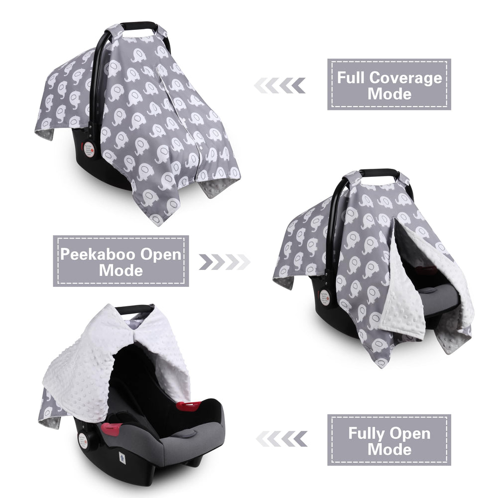 Rquite peekaboo opening canopy lets you check baby without disturbance
