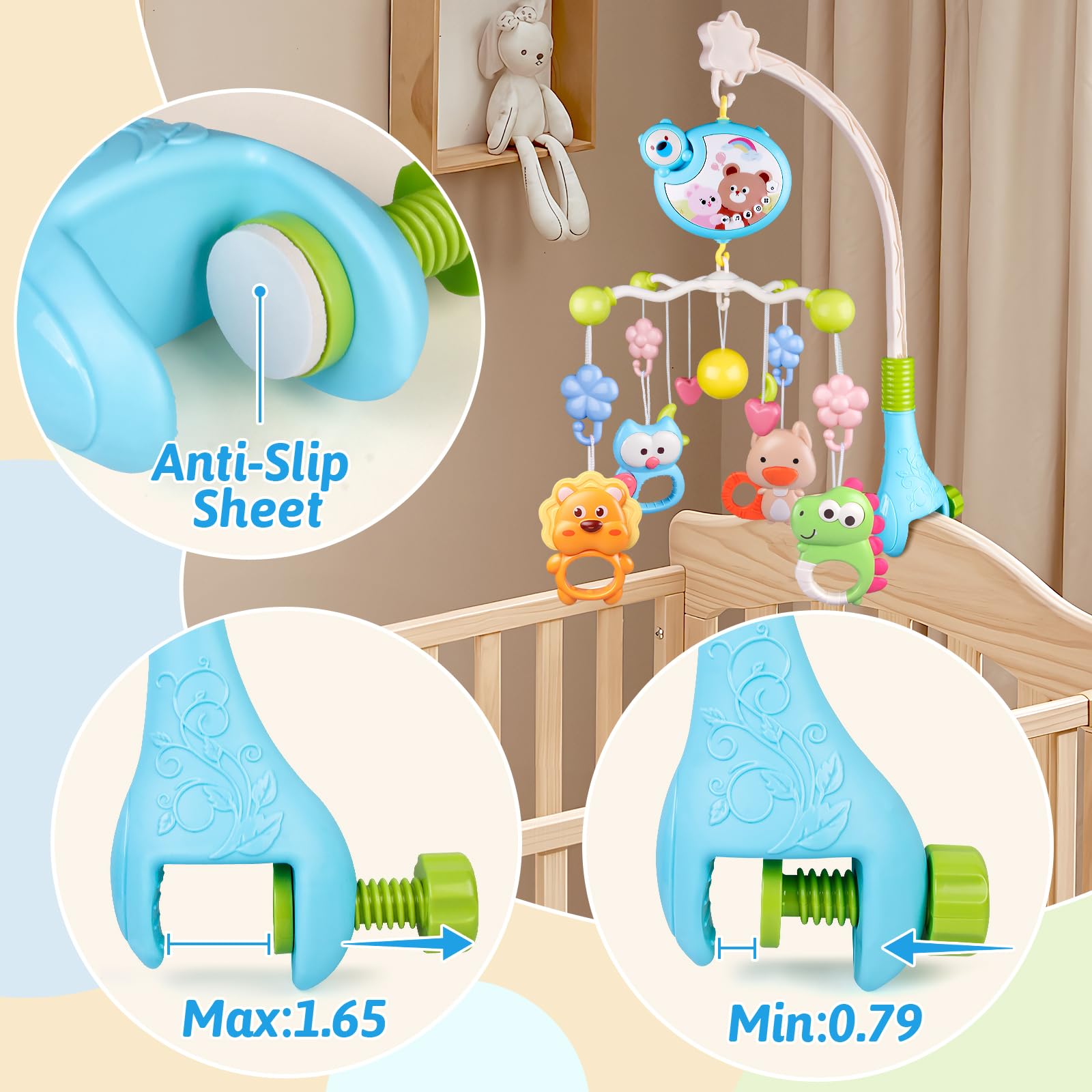 RSEPD soft skin-friendly materials ensure gentle baby touch