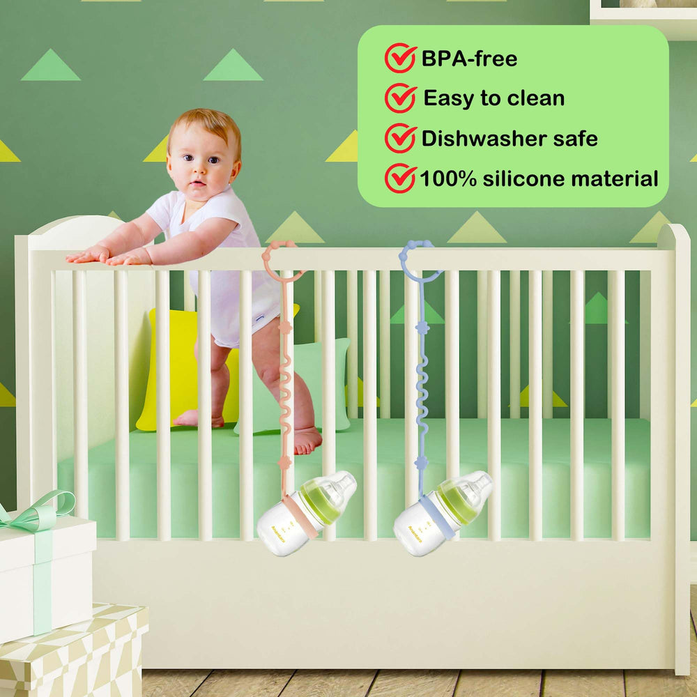 RTMOK silicone strap is BPA-free and kid-friendly for travel.