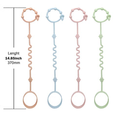 RTMOK sippy cup strap is dishwasher safe and easy to clean.