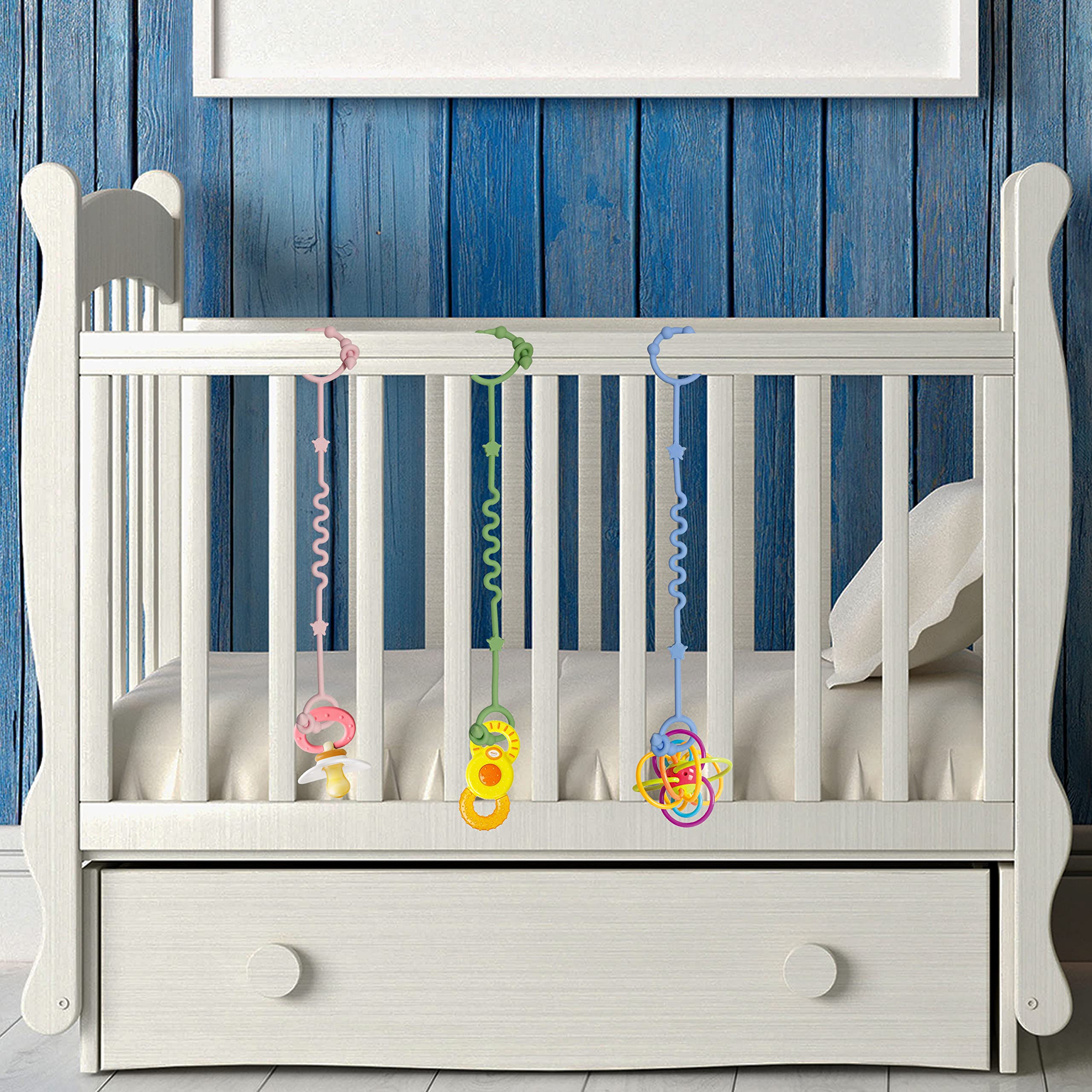 RTMOK washable baby toy belt simplifies sterilization and daily care.