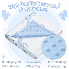 Rtteri 30 x 40 inch baby blanket for versatile use in daily care
