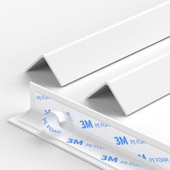 Ruanstec wall edge protector 6pc shields corners with durable PVC
