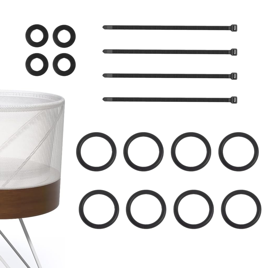 Rubber Dynamics SNOO repair kit with O-rings and zip ties for simple at-home maintenance