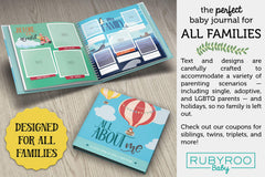Four-by-four inch photo frames inside for Polaroid-style memories