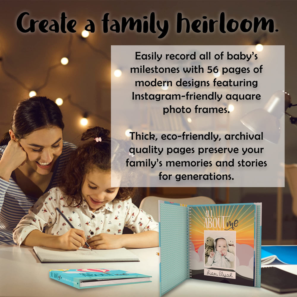 Acid-free 250 GSM pages prevent bleed-through