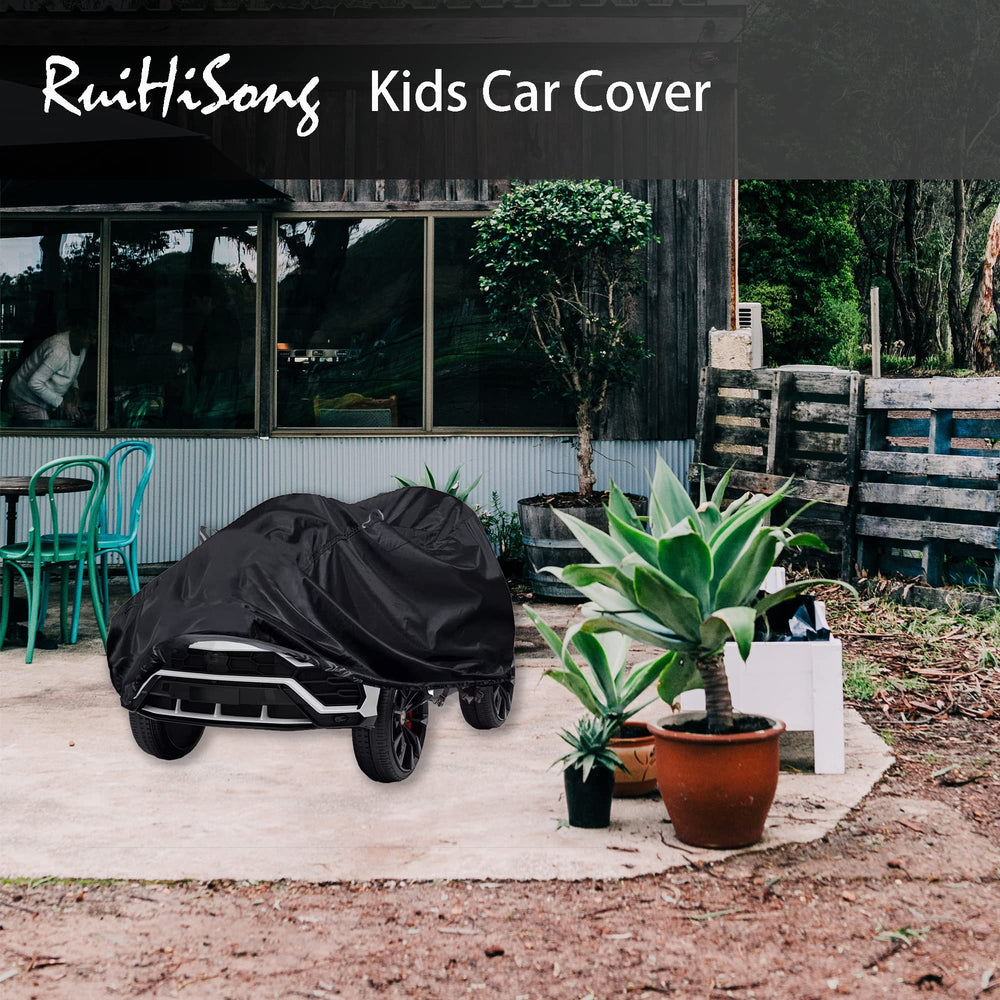 RuiHiSong Kids Car Cover reflective strip handle enhances visibility at night
