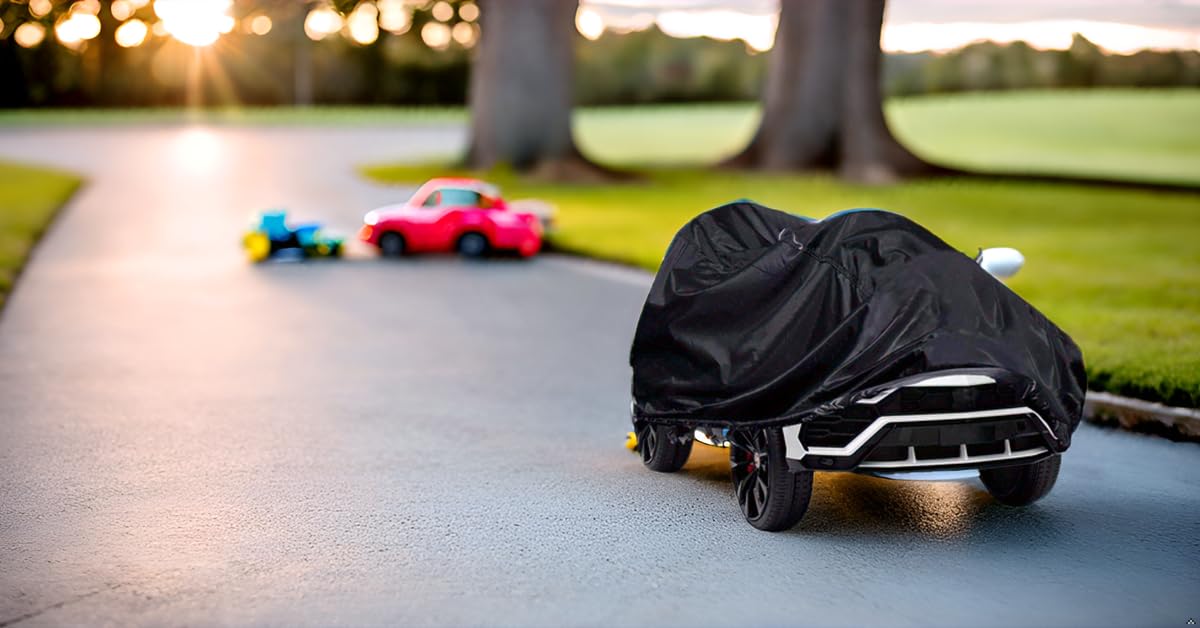 RuiHiSong Kids Car Cover storage bag included for easy care