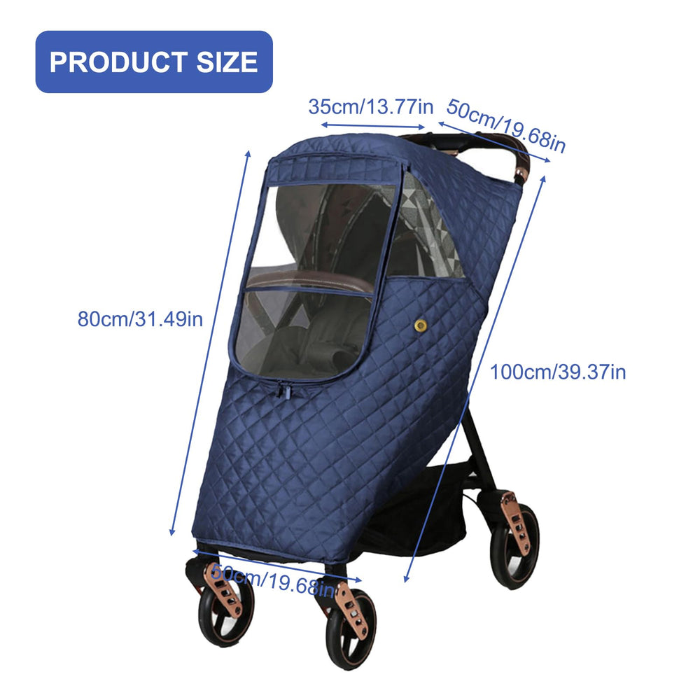 Ruiqas back pocket storage for bottles and toys