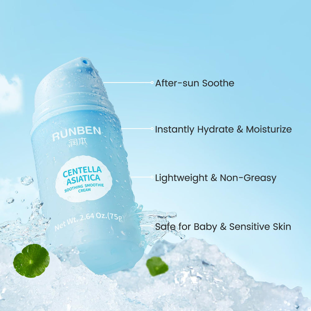 RUNBEN family-use scene illustrates suitability for all ages after sun exposure.
