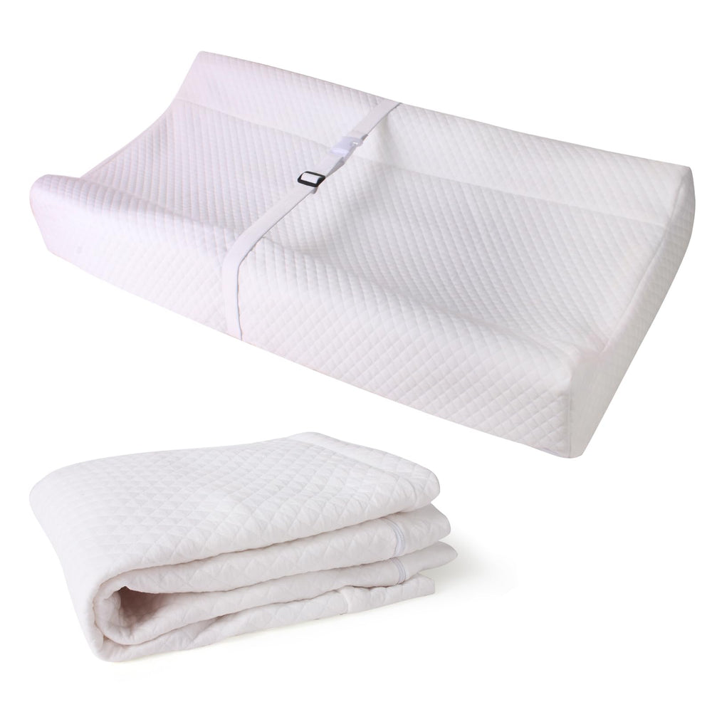 Runhike Jool Baby changing pad cover with soft cotton surface for gentle diaper changes.