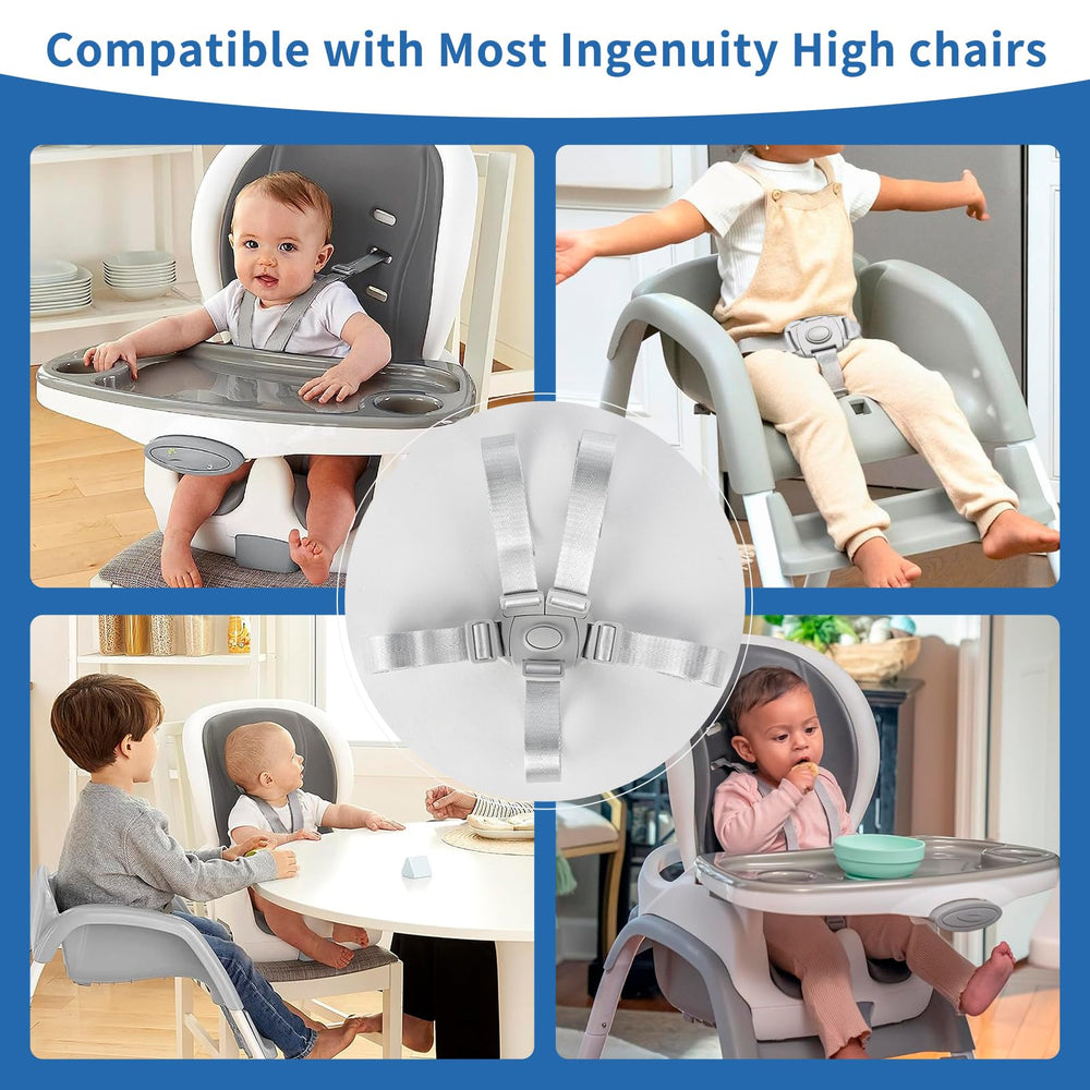 Runhike high chair straps made of durable nylon for lasting use.