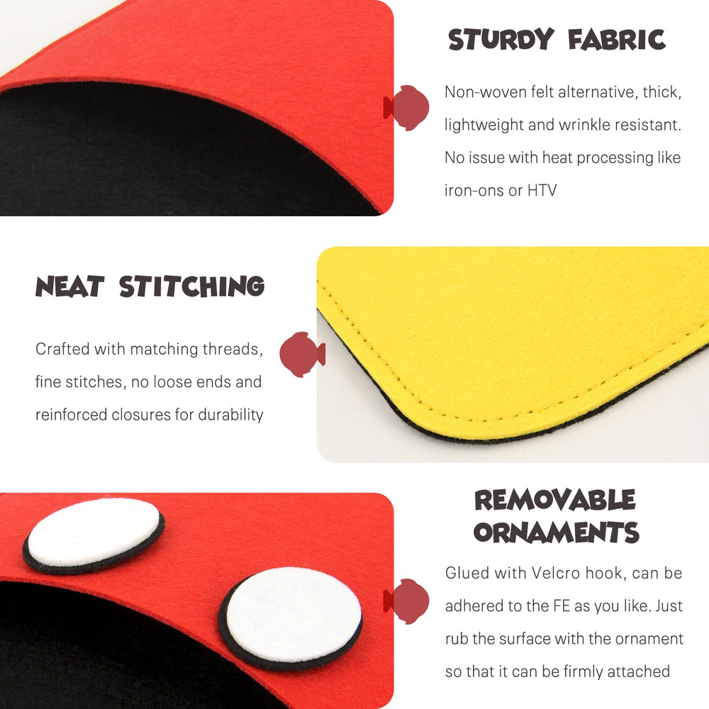 RUNROLE capped-rod design prevents drooping and holds FE securely.