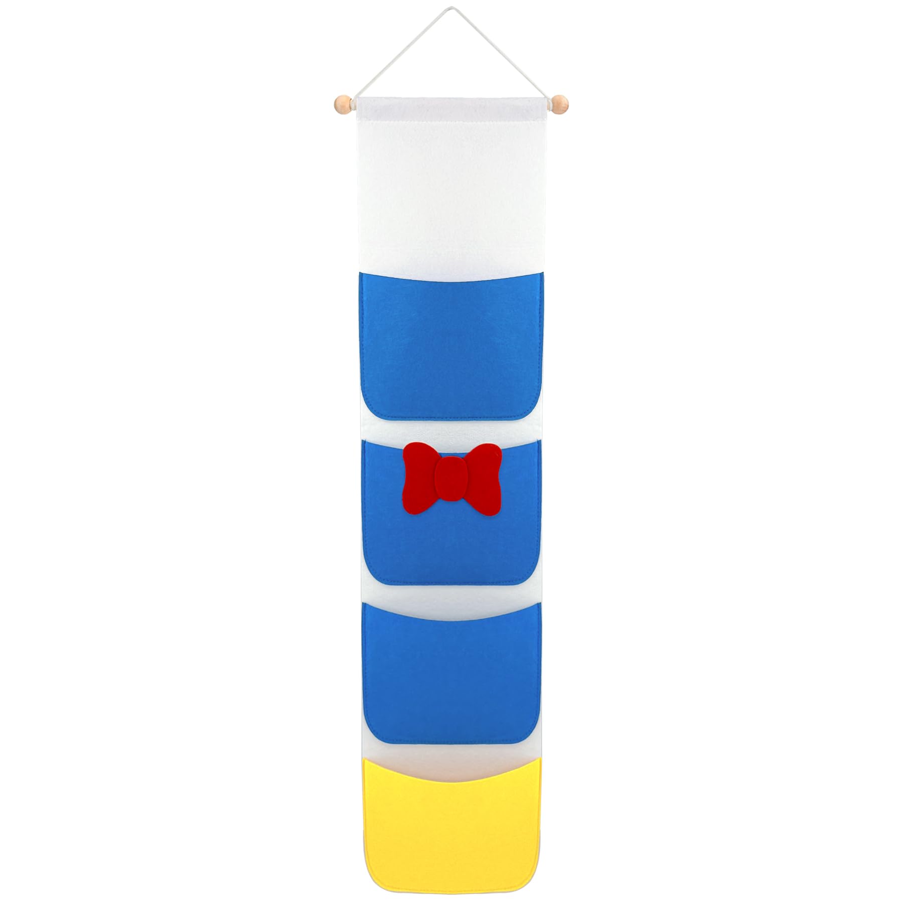 RUNROLE Felt Fish Extender on a Disney DCL door, 8-inch width, keeping pockets tidy and accessible.