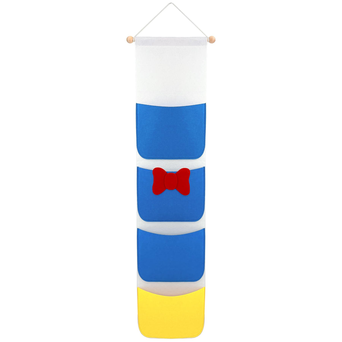 RUNROLE Felt Fish Extender on a Disney DCL door, 8-inch width, keeping pockets tidy and accessible.