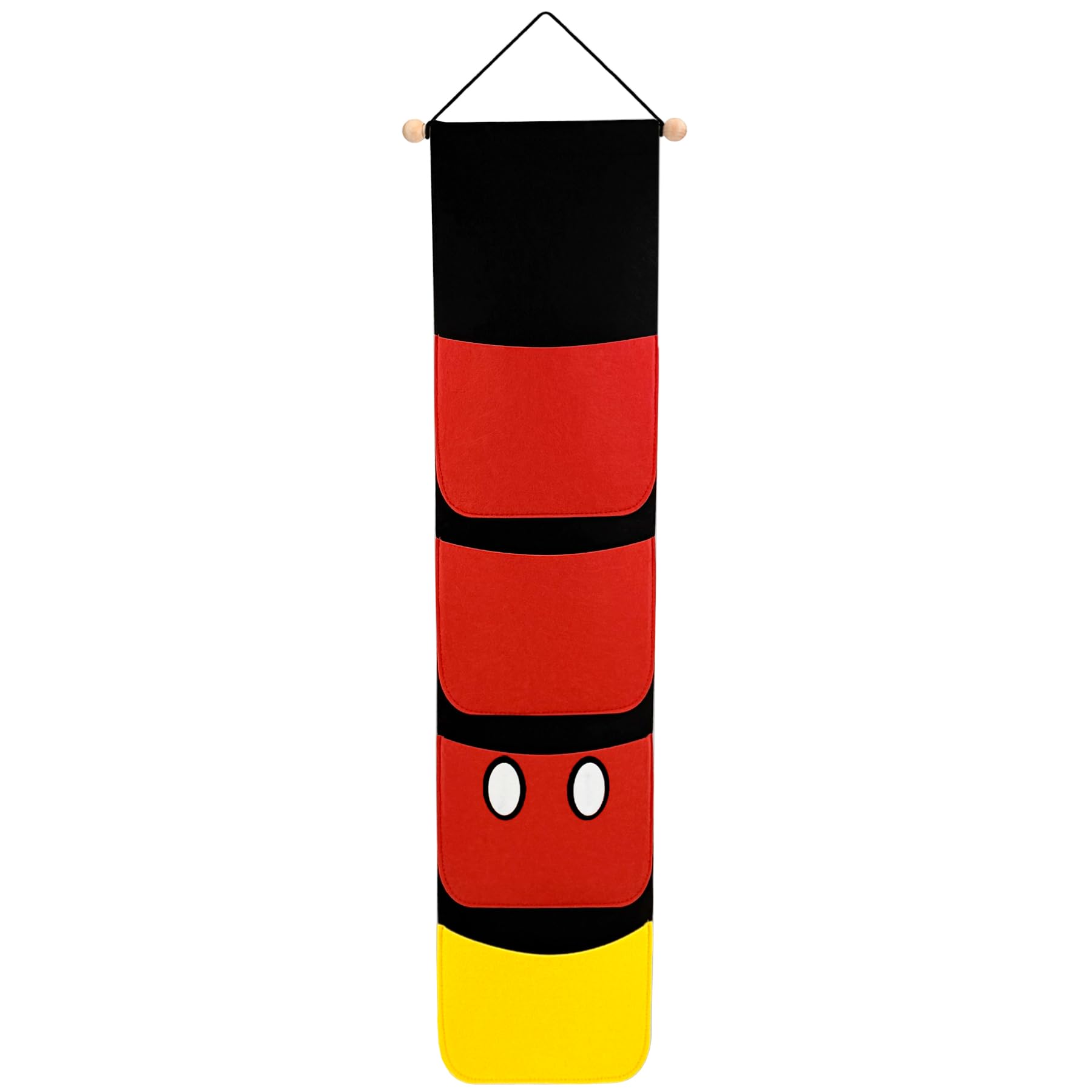 RUNROLE felt fish extender hanger with 8-inch width secures FE on Disney cruise walls.