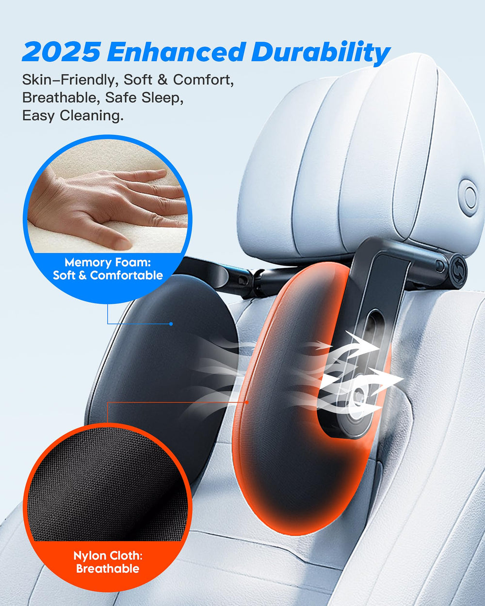 RunSnail ergonomic design supporting neck and head alignment