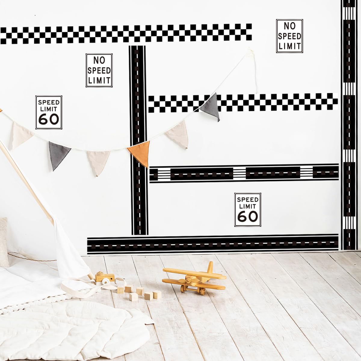 Runtoo removable vinyl decals simplify room refreshes on various surfaces.