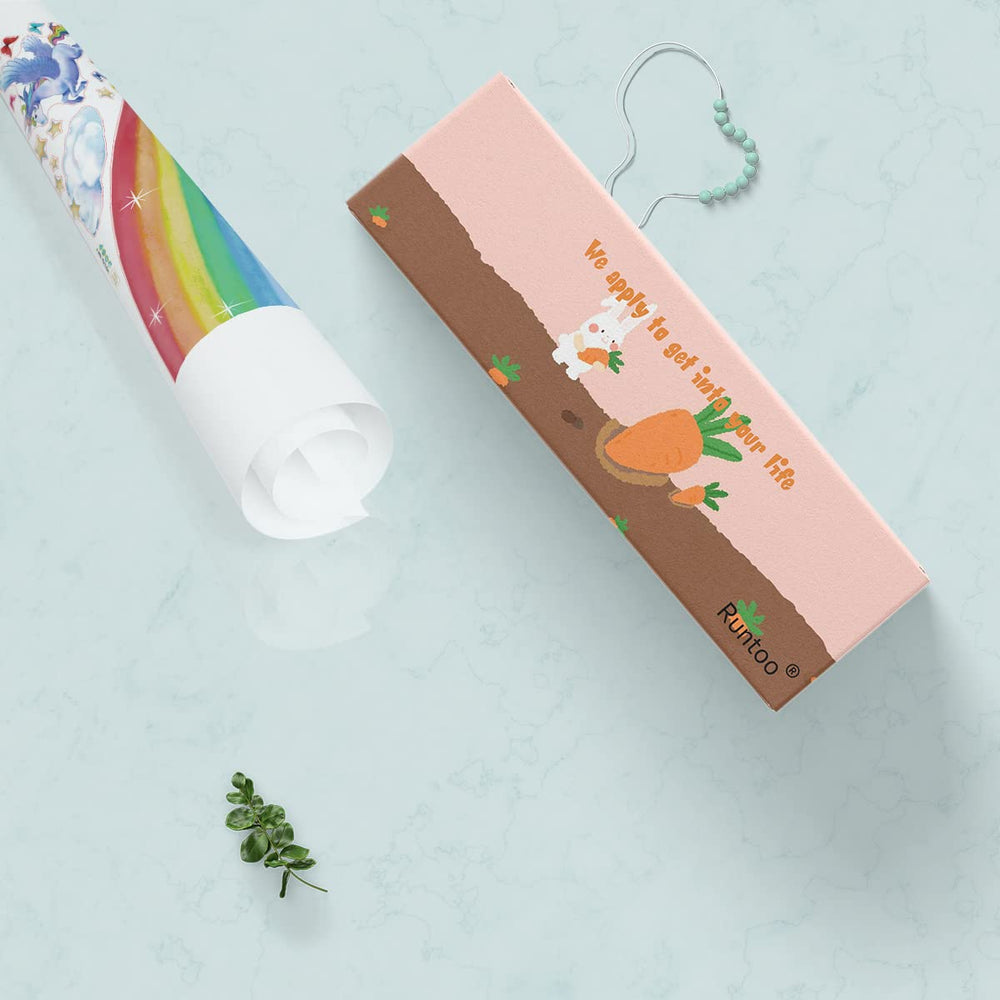 Runtoo Rainbow Wall Art Living Room brightens spaces on flat surfaces.
