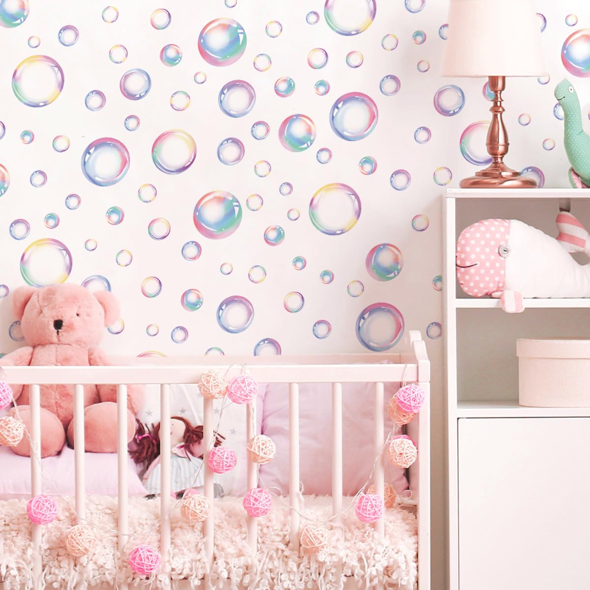 Runtoo peel-and-stick wall stickers enable quick, clean room updates.